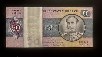 Cédula do Brasil -Cinquenta Cruzeiros - Deodoro da Fonseca - FE - ref.183