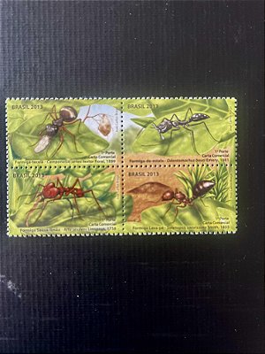 Serie de Selos Comemorativos do Brasil - Formigas do Brasil - Mint - ref.635