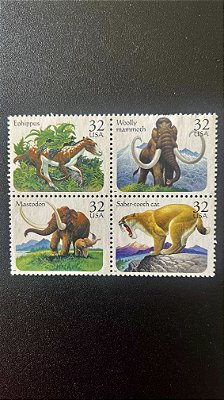 Série de Selos de USA - Temáticos - Fauna - Mint - ref.609