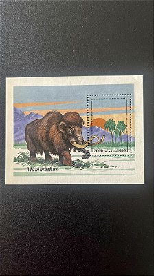 Bloco de Selos de Repoblikan´I Madagasikara - Mammuthus - Mint - ref. 608