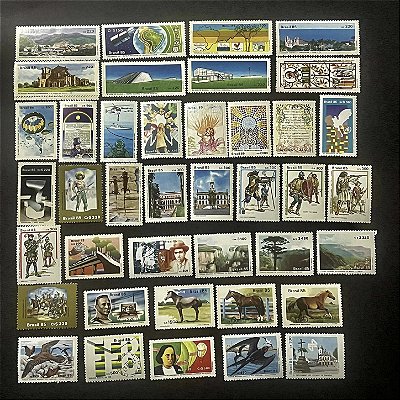 41 Selos Comemorativos do Brasil - Ano 1985 - Mint - ref.223