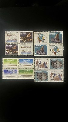 04 Quadra de Selos do Canada - Novos - ref.323