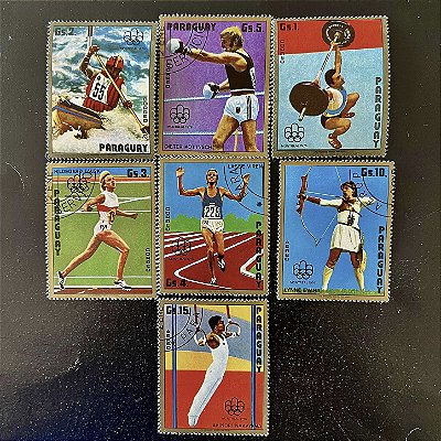 07 Selos Estrangeiros - Paraguai - Tematicos - Esportes - Mint - ref.346