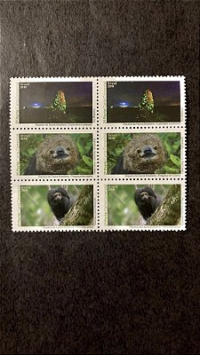 Série de Selos do Brasil - Riqueza da Fauna Brasileira - Brasil 2019 - Mint