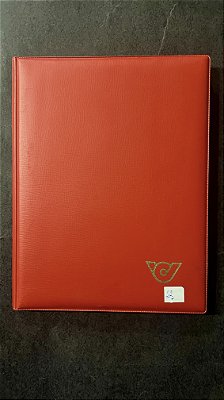 Album de Selos Estrangeiros - Temáticos - Aves - Classificador 19x24cm - 03 Páginas - 50 Selos  (ref.477-22)