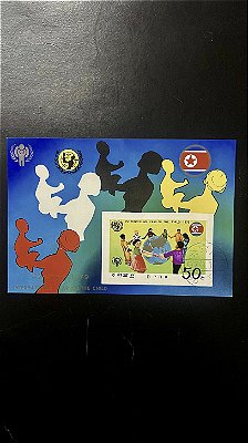 Bloco de Selos Estrangeiros - DPRK - International Year of The Child 1979 - Mint - ref.534