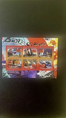 Bloco de Selos da Republique de Guinee - Barcelona world Race - Mint - ref.608