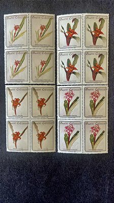 Série de Selos do Brasil - Preservação da Mata Atlantica - Brasil 1992 - Mint - ref.626