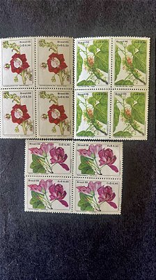 Série de Selos do Brasil - Preservação da Flora - Brasil 1986 - Mint - ref.627