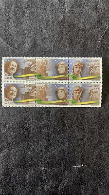 Série de Selos do Brasil - Mulheres Aviadoras - Brasil 2000 - Mint - ref.682