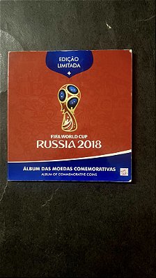 Album das Moedas Comemorativas - Fifa World Cup - Russia 2018 - ref.727