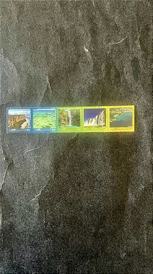 Série de Selos do Brasil - Série América - Lugares Turisticos - Brasil 2017 -Mint - ref.737