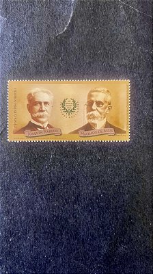 Selos do Brasil - Joaquim Nabuco e Machado de Assis - Brasil 2009 - Mint - ref.745