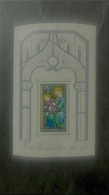 Bloco de Selos de Deutsche Bundespost Berlin - Wiinnachtsmdrke - ref.805