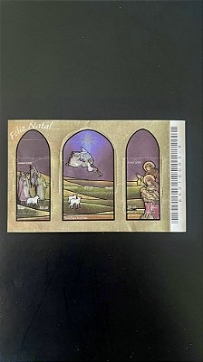Bloco de Selos do Brasil - Natal 2006 - Mint - ref.970