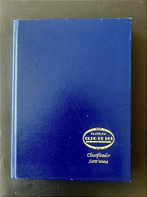 Album de Selos - Classificador Santanna 18x24 cm - 20 páginas - 620 Selos Comemorativos do Brasil - Mint - ref.1019