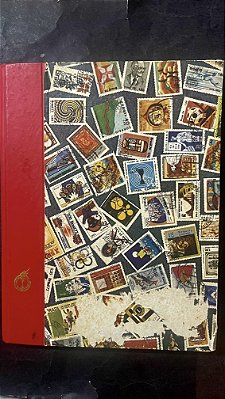 Album de Selos - Classificador 24x32cm - 16 Páginas - 1.300 Selos do Brasil - ref.1035