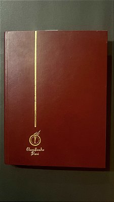 Album de Selos - Classificador 18x23cm - 14 Páginas - 1.400 Selos do Brasil - ref.1035