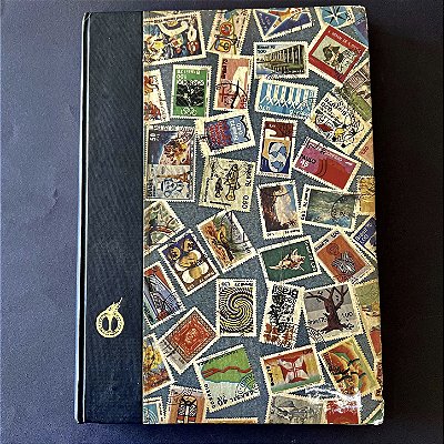 Album de Selos - Classificador 22x30cm - 16 Páginas - 990 Selos Universais Circulados - ref.1057