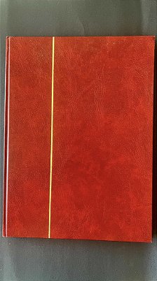 Album de Selos - Classificador 23x30cm - 08 Paginas - 350 Selos do Brasil Comemorativos Mint - ref.1064