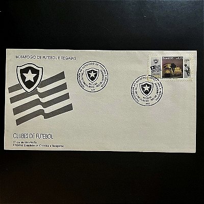 Envelope Comemorativo com Carimbo e Selo - Botafogo de Futebol e Regatas - 1995 - FDC665 - ref.2153