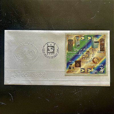 Envelope Comemorativo com Carimbo e Selo - Historia dos Correios no Brasil - 1999 - EPD064 - ref.2697