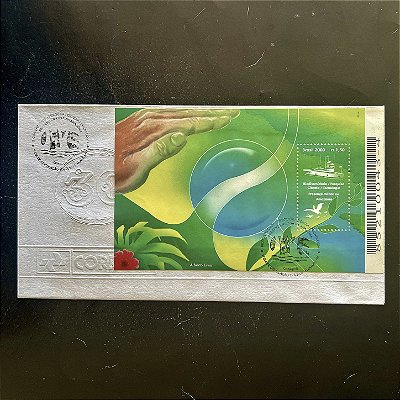 Envelope Comemorativo com Carimbo e Selo - Presença Militar na Amazonia - 2000 - EPD109 - ref.2760