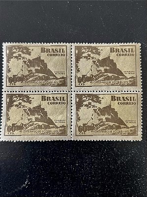 Quadra de Selos Comemorativos do Brasil - 4o. Centenário da Cidade de Vitória - ES - 1951 - Novos - ref.2772