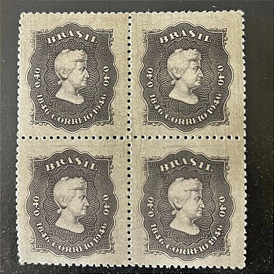 Quadra de Selos Comemorativos do Brasil - Centenário de Nascimento da Princesa Isabel - 1946 - Novos - ref.2800