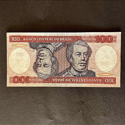 Cédula do Brasil - 100 Cruzeiros - Duque de Caxias - FE - ref.2989