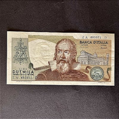 Cédula Estrangeira - Banca D.Italia - 2000 Lire - FE - ref.3036