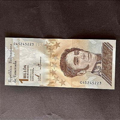 Cédula Estrangeira - Republica Bolivariana de Venezuela - 1 Millon de Bolivares - FE - ref.3041