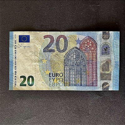 Cédula Estrangeira - 20 Euros da Europa - Mbc - ref.3055