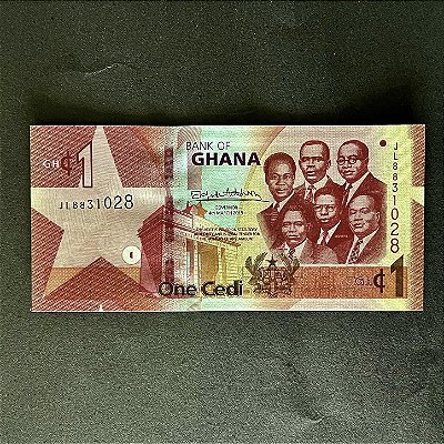 Cédula Estrangeira 1 Cedi - Bank Of Ghana - FE - ref.3062
