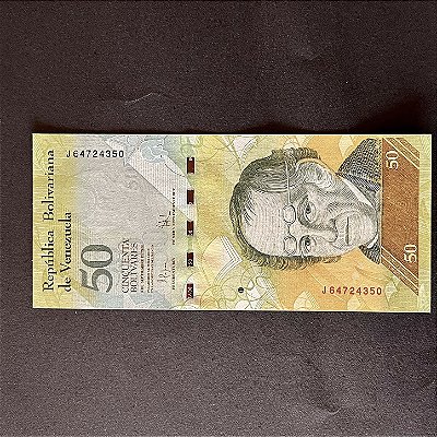 Cédula Estrangeira - 50 Bolivares - Republica Bolivariana de Venezuela - FE - ref.3072