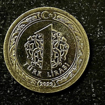 Moedas Estrangeiras - 1 Lira - Turquia - 2023 - FC- ref.3233