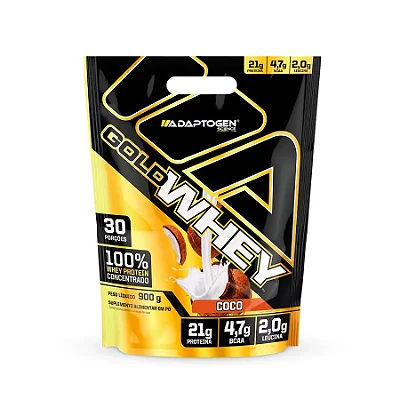GOLD Whey 900g REFIL - COCO