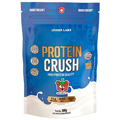 PROTEIN CRUSH – REFIL 900G – STRAWBEAR SWISS