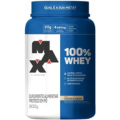 100% Whey Protein 900g POTE - COOKIES & CREAM