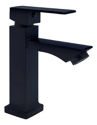Torneira de Banheiro Preto fosco Quadra modelo 6027