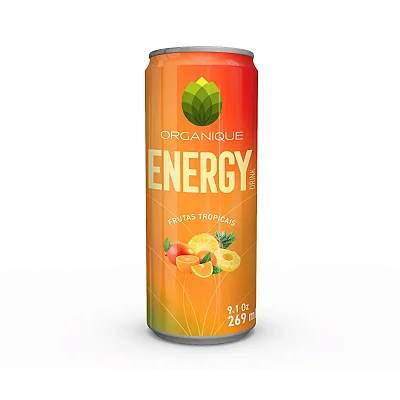 Organique Energy Frutas Tropicais 269 mL
