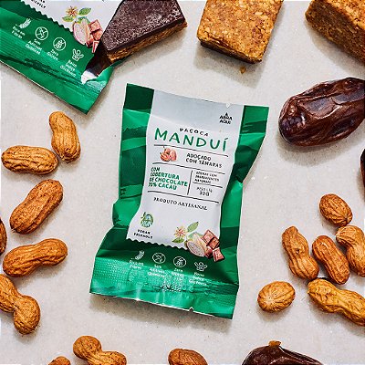 Paçoca Mandui Chocolate 70% Cacau