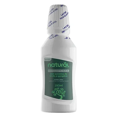 Enxaguante Bucal Limão e Gengibre - Natural 250ml