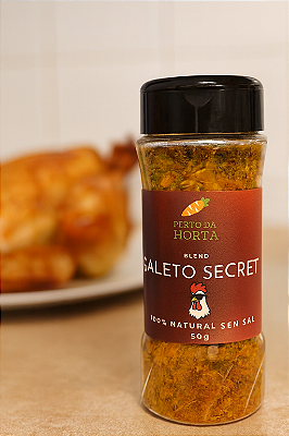 Tempero Galeto Secret 100% Natural