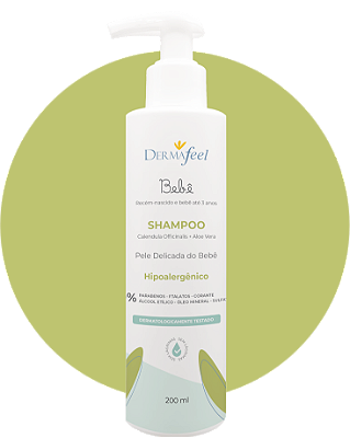 Shampoo Bebê Dermafeel 200ml