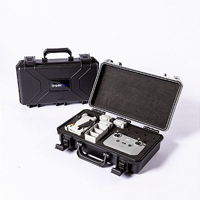 Case Rígida para Drone DJI Mini 4 Pro (Controle Padrão) | Maleta Rígida Profissional Angular Case