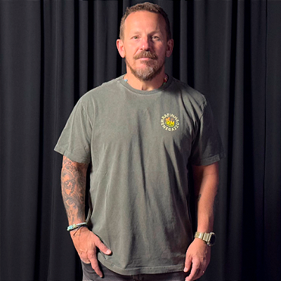 Camiseta Básica Estonada Nascer do Sol