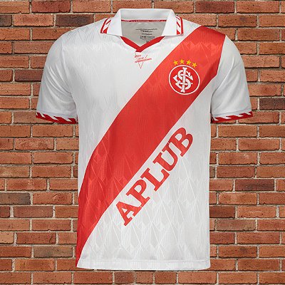 Camiseta Internacional 1995 Branca Curta