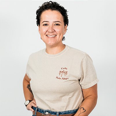 Camiseta Aniversário de Porto Alegre | Destemperados - Bege