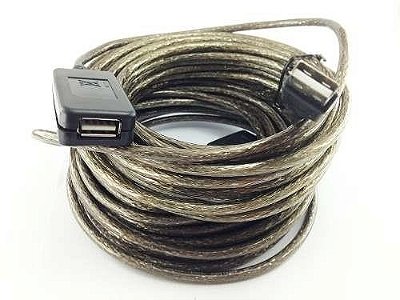 Extensor USB 2.0 Ativo Macho-a Fêmea-a